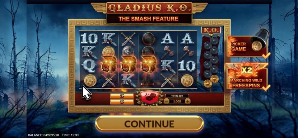 Gladius K.O. The Smash Feature