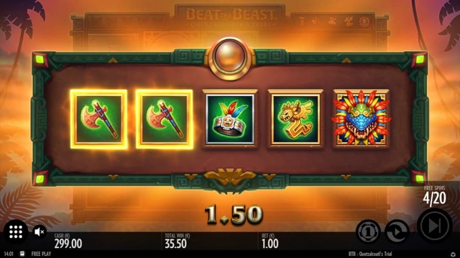 Beat the Beast Quetzalcoatl’s Trial