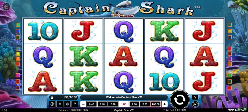 Captain Shark Slot Theme & Design