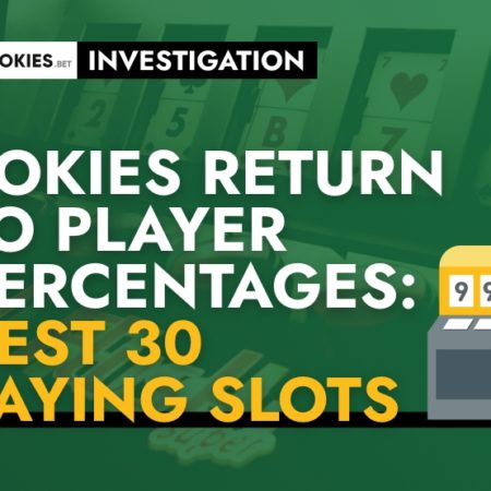 Pokies Return to Player Percentages: Best 30 Paying Slots
