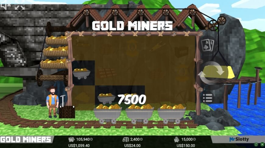 Gold Miners Bonus Features
