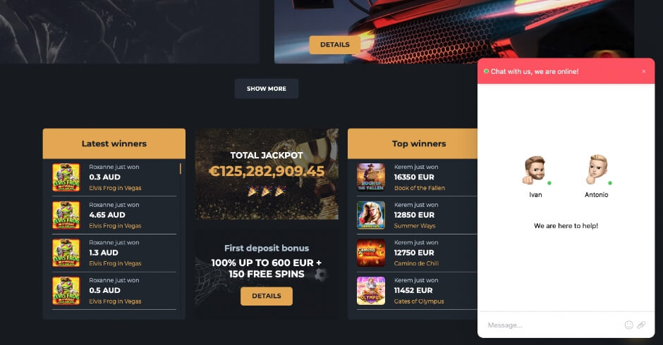 13Bets.io Casino Customer Support and Contacts
