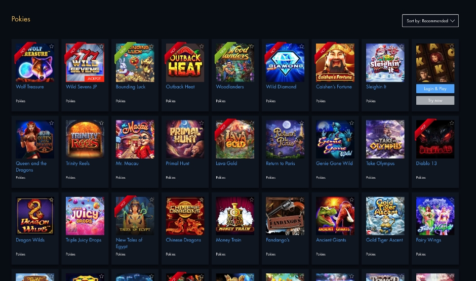 21Dukes Casino Software and Games